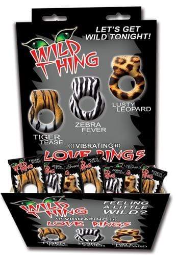 Wild Things Animal Rings - 24 Piece Display - Assorted Default Title