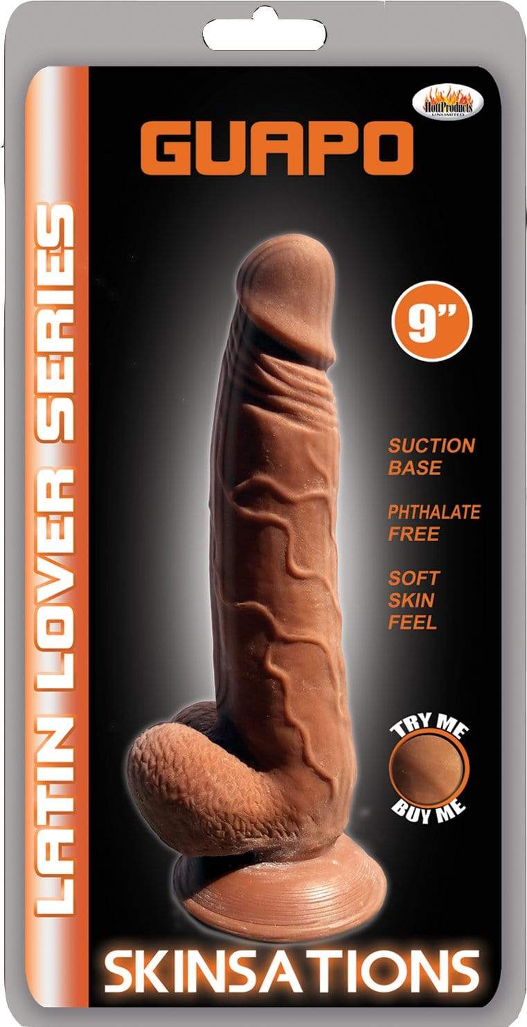 skinsations latin lover series 9 inches guapo