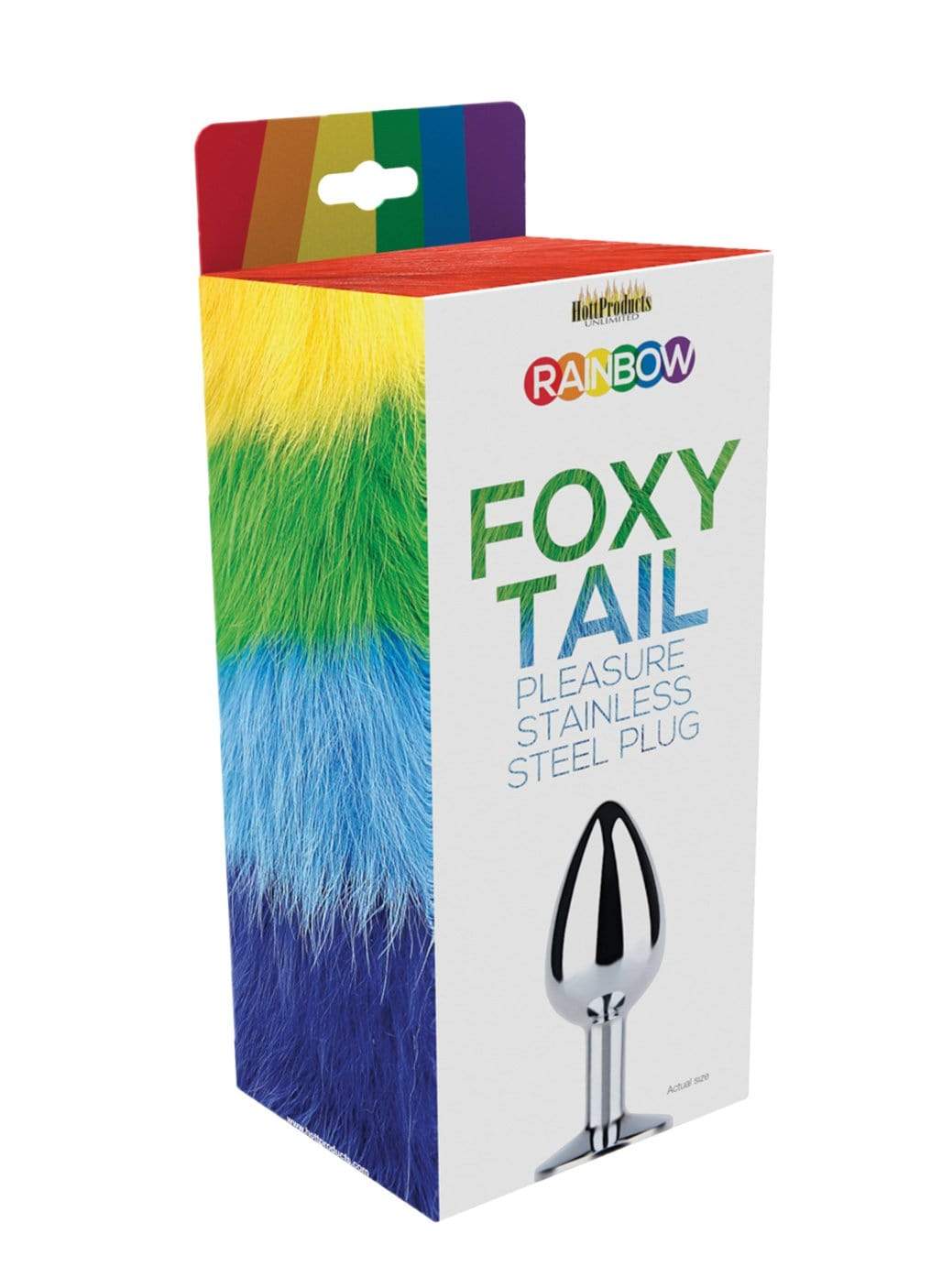 rainbow foxy tail