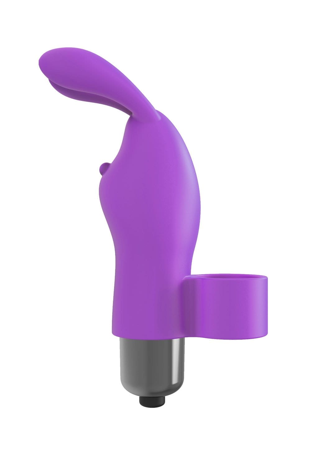 The 9's Flirt Finger Bunny Finger Vibrator - Purple Default Title