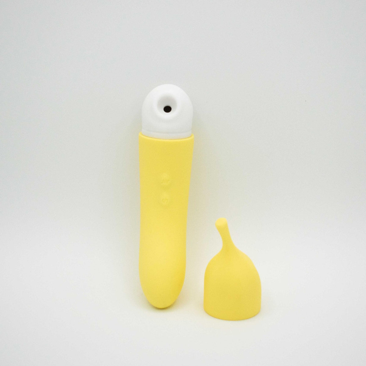 banana cream air pulse and g spot vibrator yellow