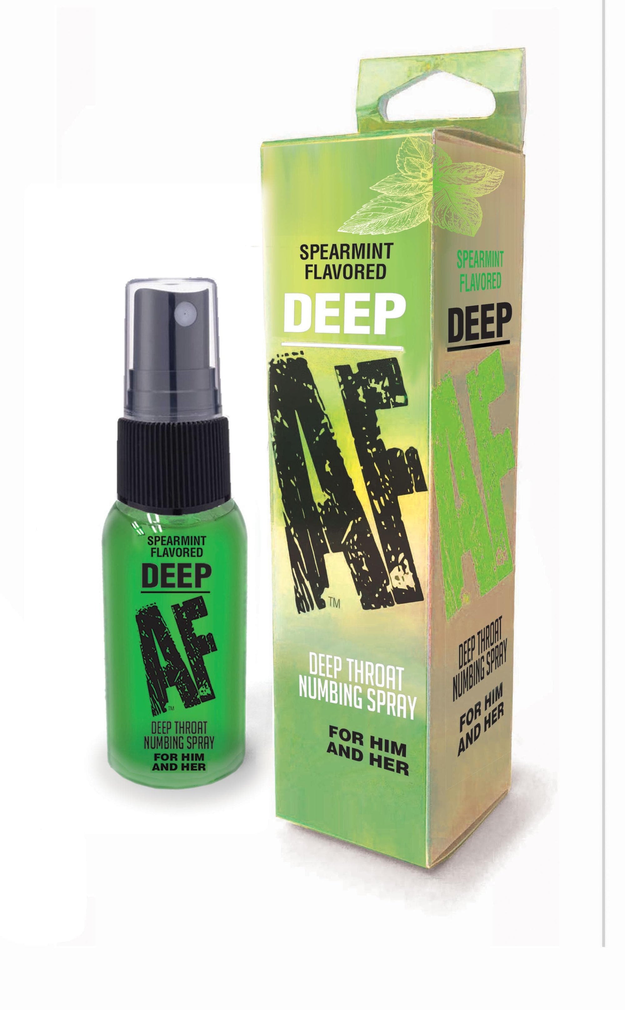 Deep Af - Spearmint Flavored Deep Throat Spray - 1 Oz Default Title