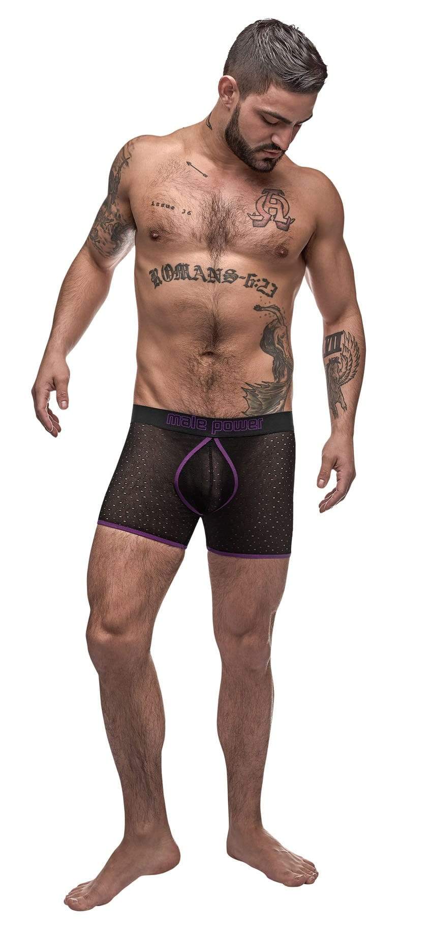 airotic mesh enhancer short black medium