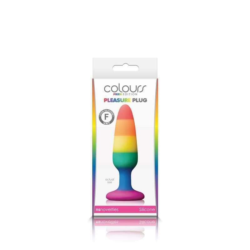 Colours - Pride Edition - Pleasure Plug - Medium - Rainbow Default Title