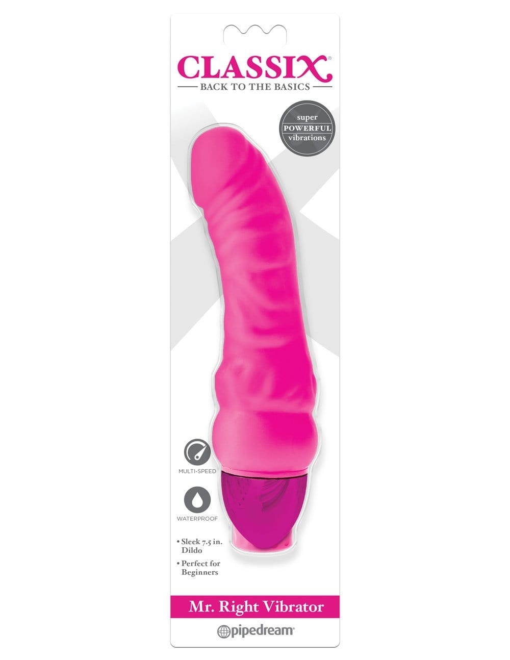 Mr. Right Vibrator - Pink Default Title