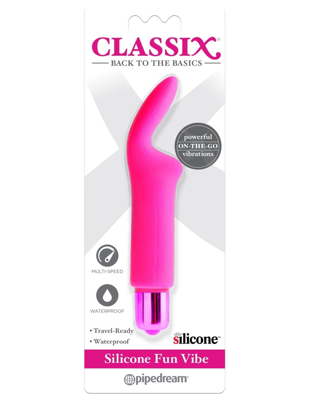 Silicone Fun Vibe - Pink Default Title