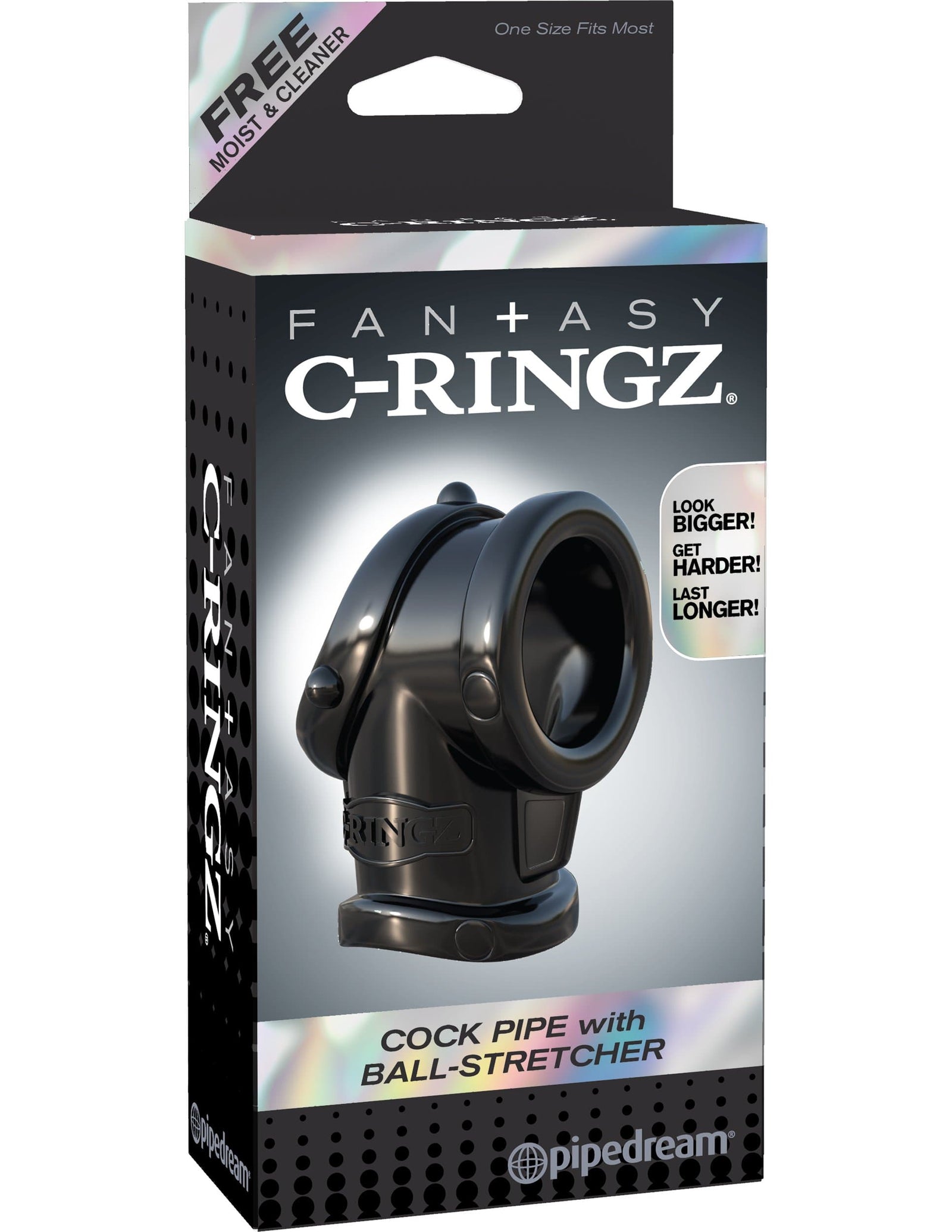 Fantasy C-Ringz Cock Pipe With Ball Stretcher Default Title