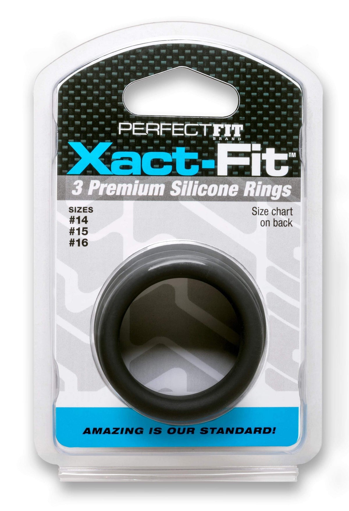 Xact- Fit 3 Premium Silicone Rings - #14, #15, #16 Default Title