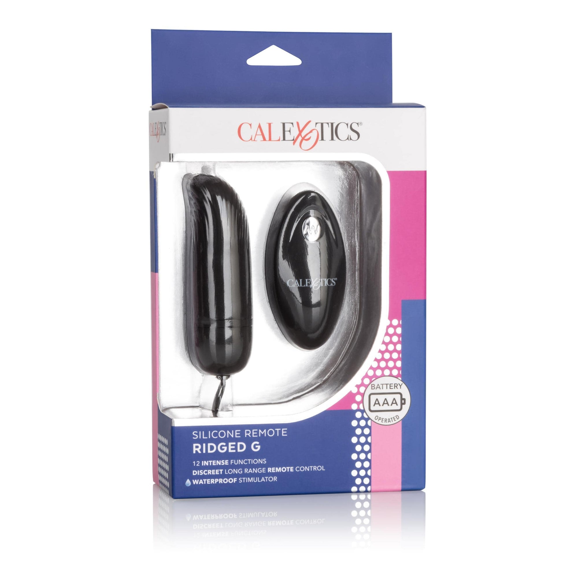 calexotics   silicone remote ridged g