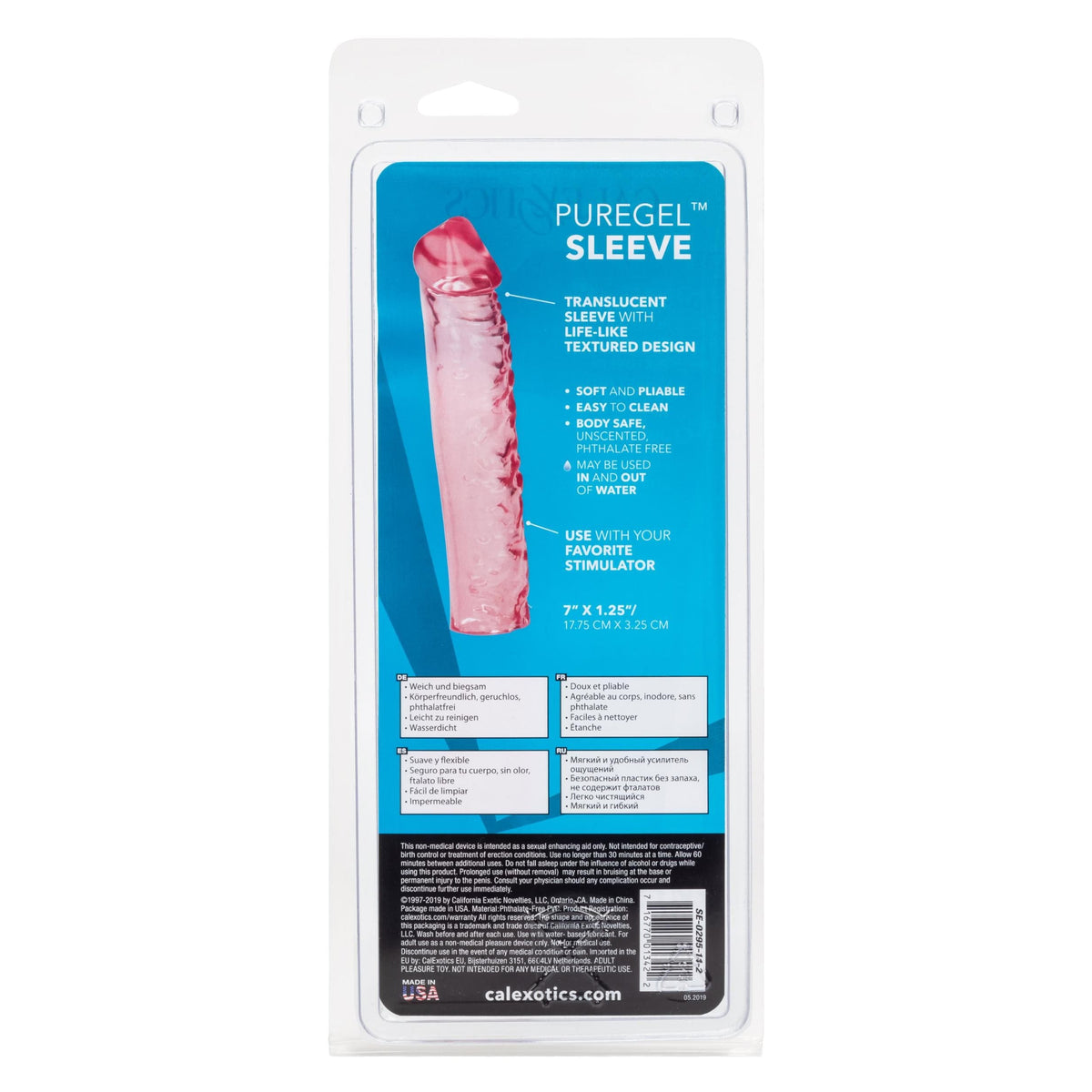 puregel sleeve pink