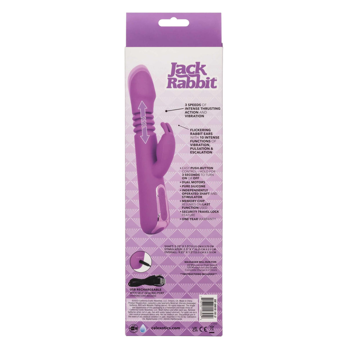 jack rabbit elite thrusting rabbit purple