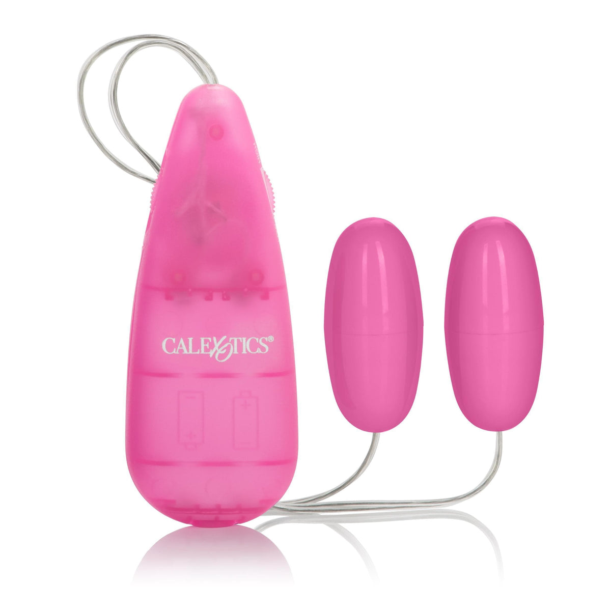 calexotics   pocket exotics vibrating double pink passion bullets pink