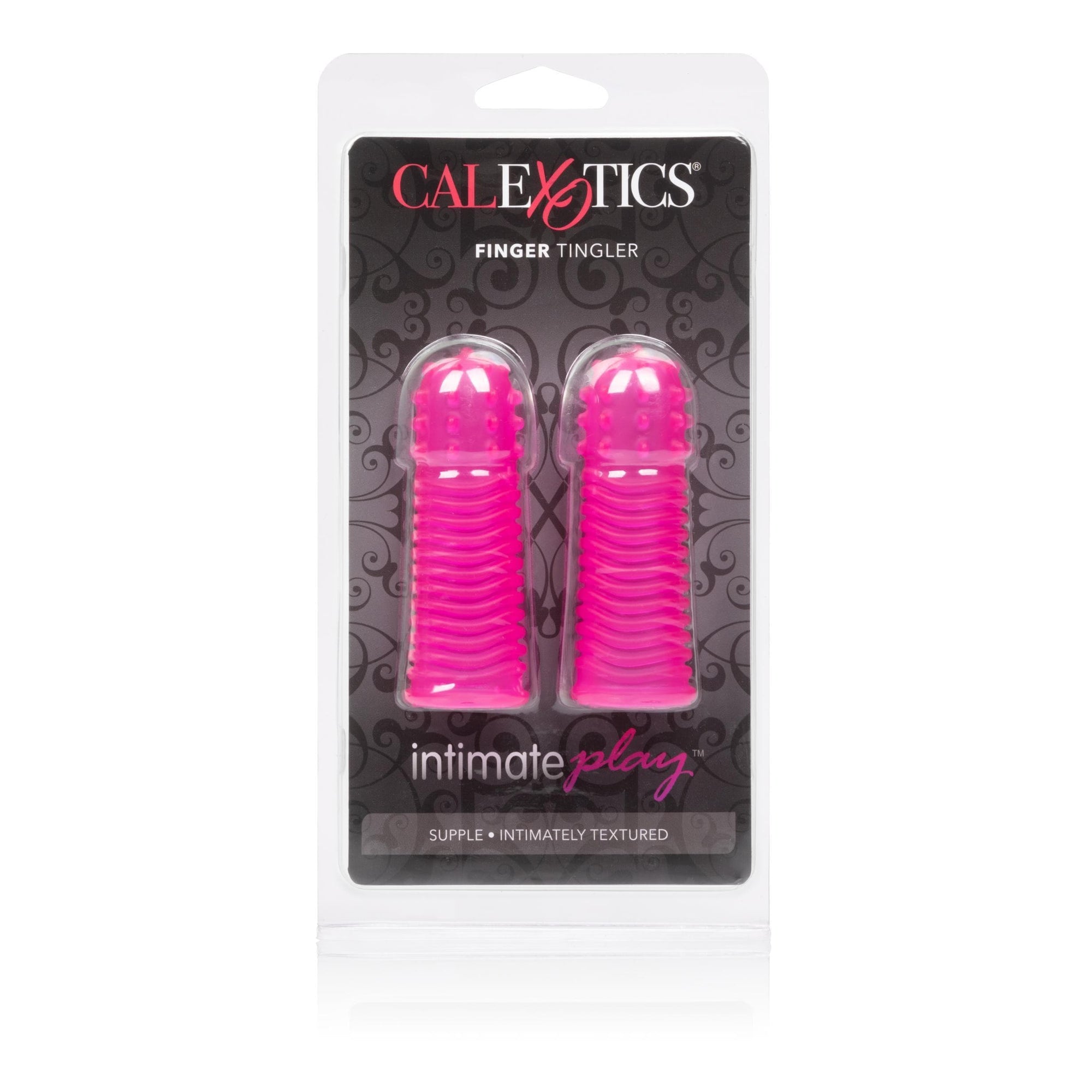 calexotics   intimate play finger tingler pink