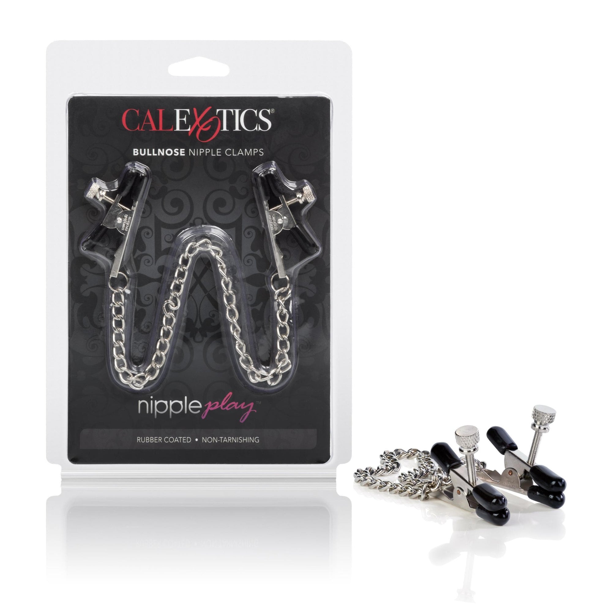 calexotics   nipple play bull nose nipple clamps