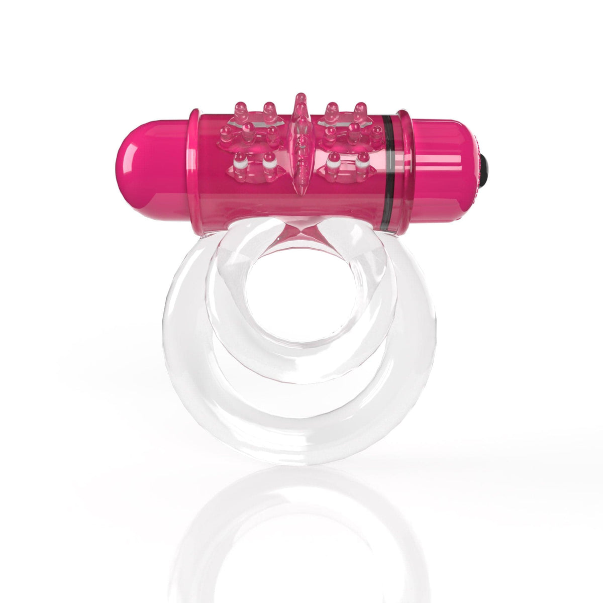 screaming o 4t double o 6 super powered vibrating double ring strawberry