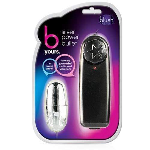 Blush Novelties   b yours silver power bullet black