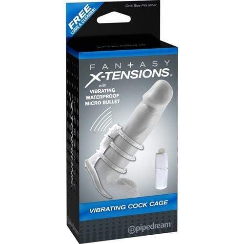 Fantasy X-Tensions Vibrating Cock Cage