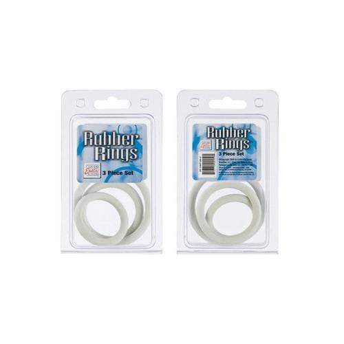 calexotics   rubber ring 3 piece set white