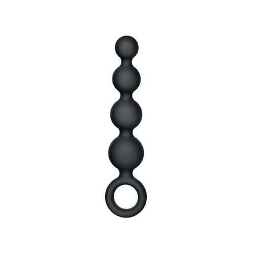 calexotics   silicone booty beads black