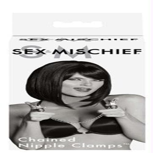 Sex and Mischief Chained Nipple Clamps